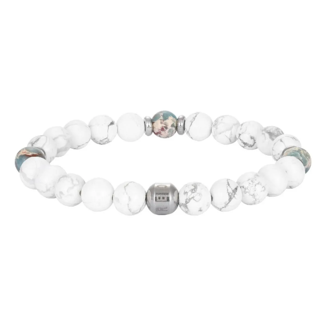 Redskins Bracelet Homme Bijoux - 285813 Pierre Blanc | Homme Bracelet