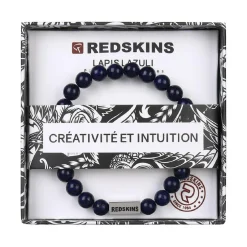 Redskins Bracelet Homme Bijoux Lapis Lazuli - 285706 Pierre Bleu | Homme Bracelet