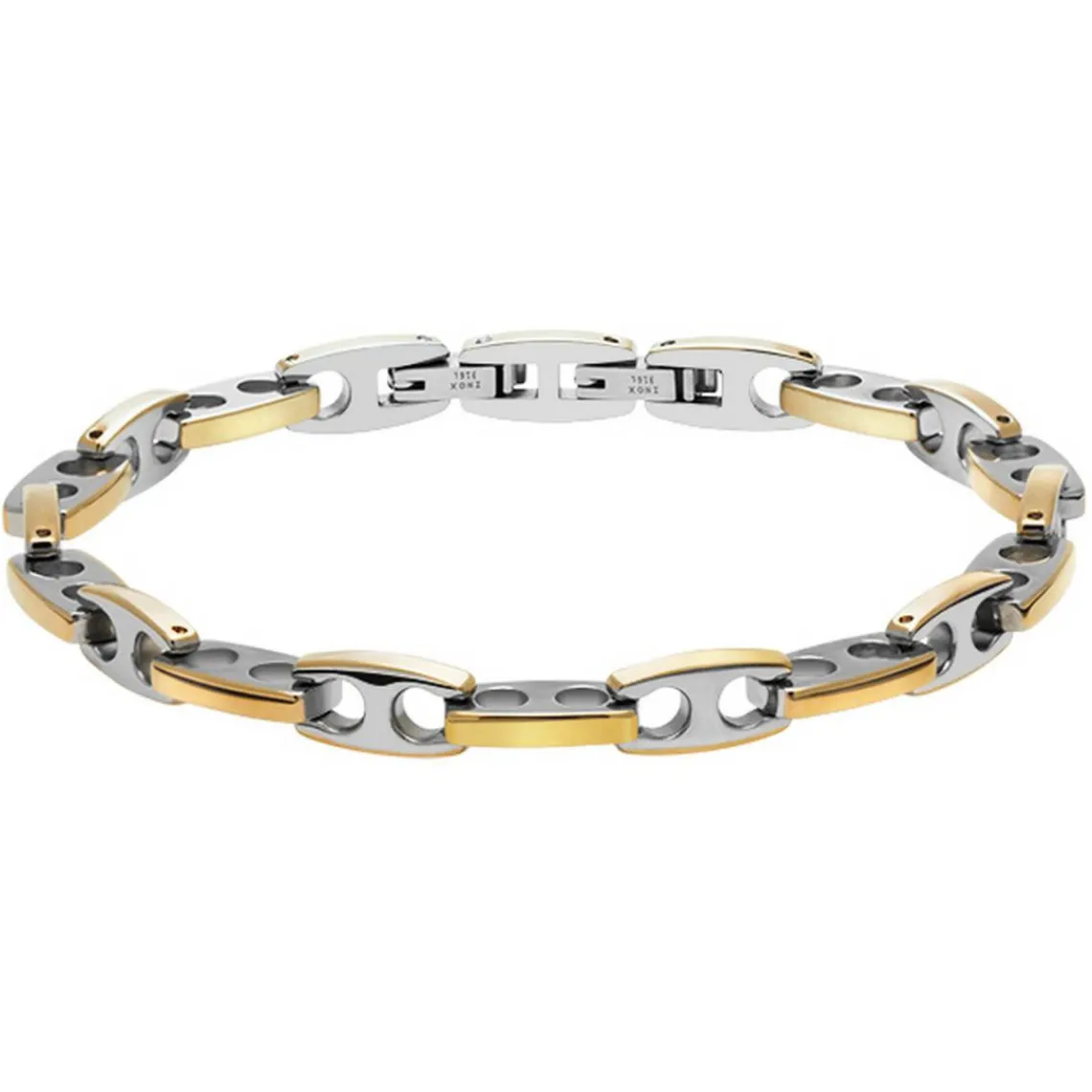 Rochet Bracelet Homme GALION - HB7183 Acier Métal Doré Argent | Homme Bracelet