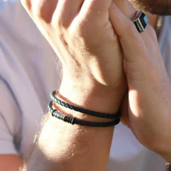 Rochet Bracelet Homme HB8001 Gentleman - Noir | Homme Bracelet