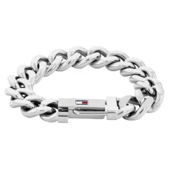 Tommy Hilfiger Bijoux Bracelet Homme Tommy Hilfiger Wild - 2790637 Acier Argent | Homme Bracelet