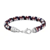 Tommy Hilfiger Bijoux Bracelet Homme Tommy Hilfiger Tyson - 2790633 Acier, Cuir Argent, Muliticolore | Homme Bracelet