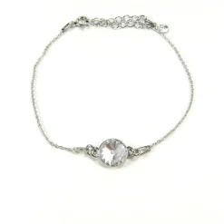 Indicolite Bracelet Emily BREMI001 - Bracelet Argent A925/00 Cristal Swarovski blanc Femme | Femme Bracelet