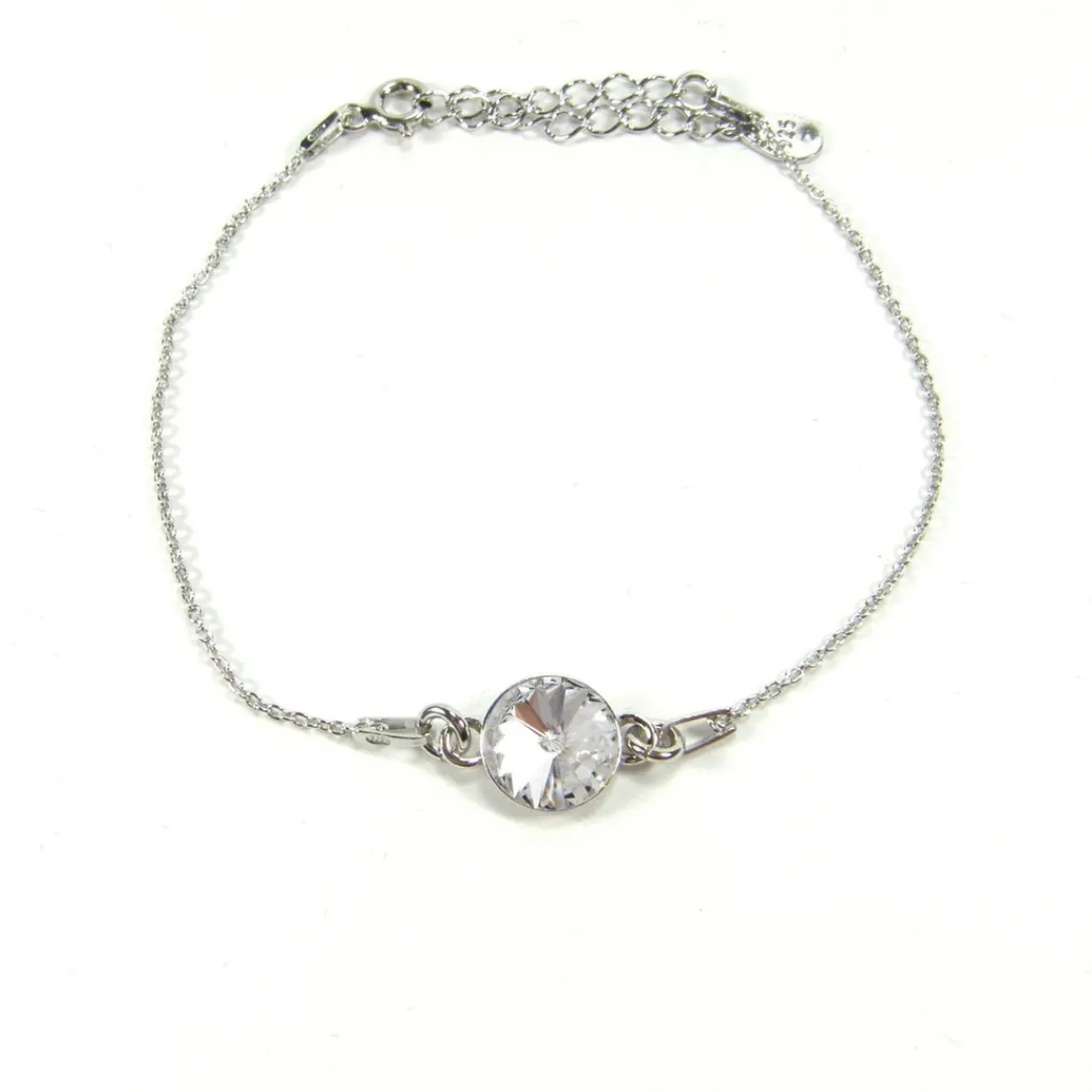 Indicolite Bracelet Emily BREMI001 - Bracelet Argent A925/00 Cristal Swarovski blanc Femme | Femme Bracelet