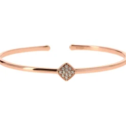 Kosma Paris Bracelet Jonc Ella Doré Rose | Femme Bracelet