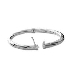 Maison de la Bijouterie Bracelet Jonc femme argent fermé V00ZZ36Y | Femme Bracelet