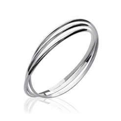 Maison de la Bijouterie Bracelet Jonc Femme Argent - W056366 | Femme Bracelet
