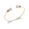 Maison de la Bijouterie Bracelet Jonc femme fantaisie plaqué or UW340Y5V | Femme Bracelet