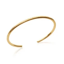 Maison de la Bijouterie Bracelet Jonc femme plaqué or UYZ44Y5V | Femme Bracelet