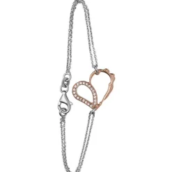 Jourdan Bracelet Bijoux ADY516 - Bracelet Aphrodite Sentimento Argent Oxyde de Zirconium Femme | Femme Bracelet