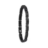 Jourdan Bracelet GERI WA001H - Bracelet En Acier et Carbone Homme | Homme Bracelet