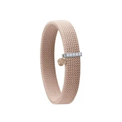 Jourdan Bracelet MIE-MIE TE005 - Bracelet En Argent Bicolore Oxyde de Zirconium Femme | Femme Bracelet