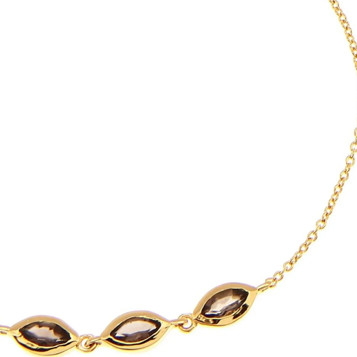 Kosma Paris Bracelet Kira Doré & Quartz Fumé | Femme Bracelet