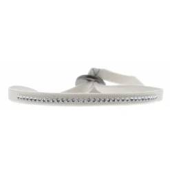 Les Interchangeables Bracelet A39498 - Bracelet Tissu Gris Cristaux de haute qualité Femme | Femme Bracelet