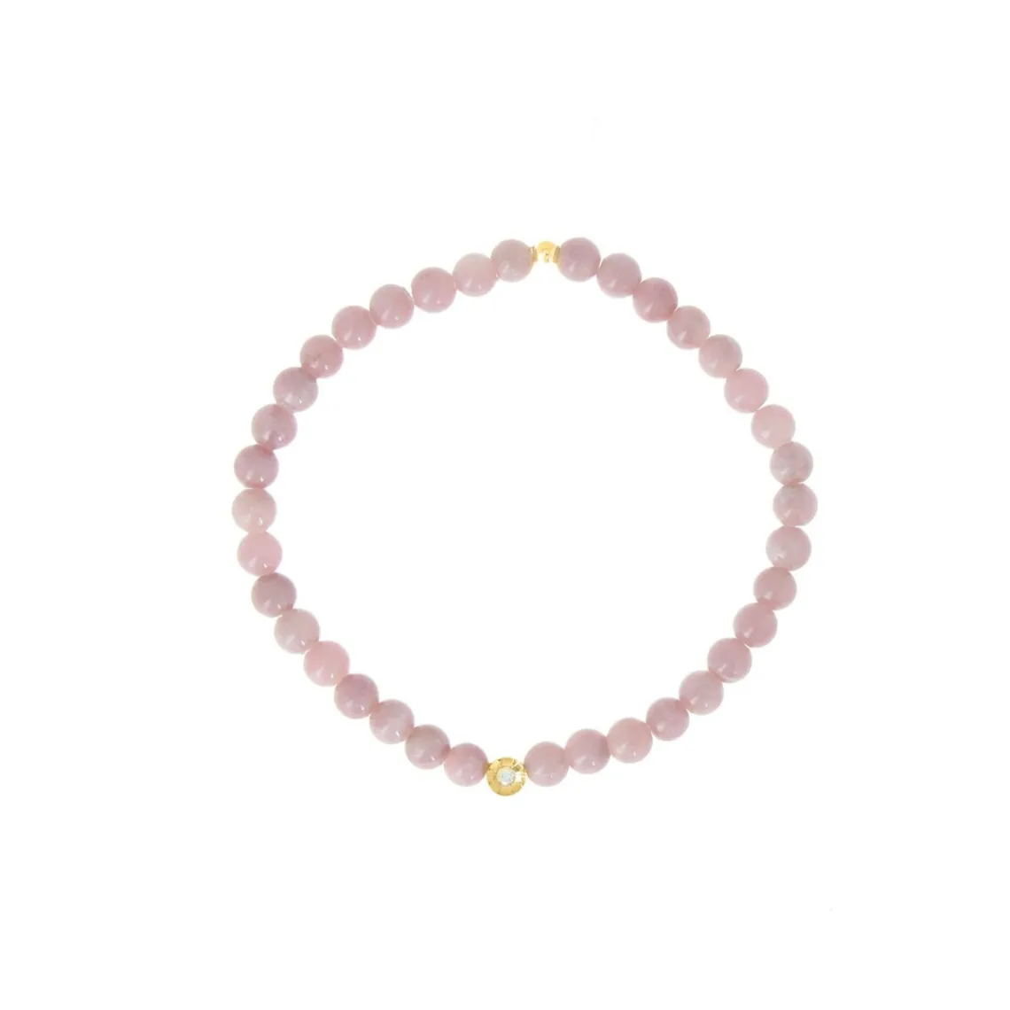 Les Interchangeables Bracelet A59803 - Perle Serti Fleur Rose Femme | Femme Bracelet