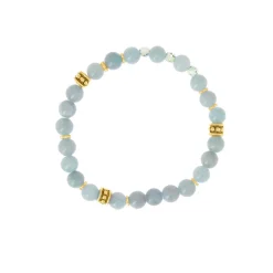 Les Interchangeables Bracelet A59325 - Bobo Chic Bleu Ciel Femme | Femme Bracelet