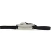 Les Interchangeables Bracelet A55867 - Plaque Ruban Strie Strasse Noir Palladium Femme | Femme Bracelet