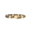 Les Interchangeables Bracelet A58807 - Perle Forme Etoile Beige Rosé / foncé Femme | Femme Bracelet