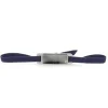 Les Interchangeables Bracelet A55669 - Plaque Ruban Lisse Strasse Marine Palladium Femme | Femme Bracelet