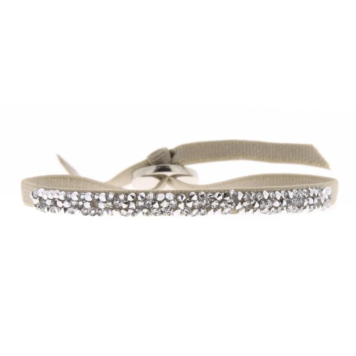 Les Interchangeables Bracelet A37044 - Ultra Fine Rocks Kaki Clair Femme | Femme Bracelet