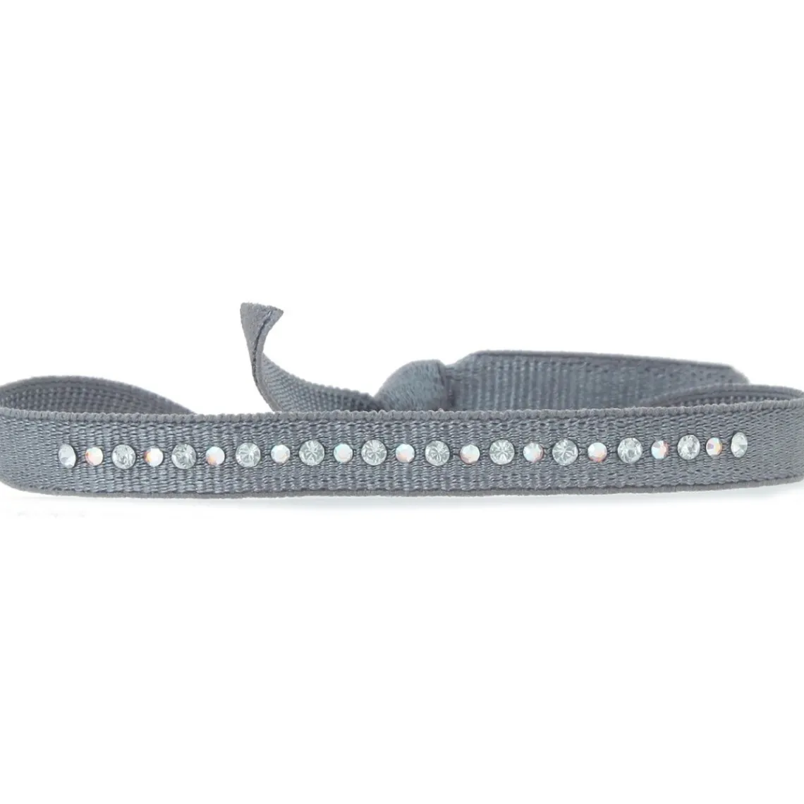 Les Interchangeables Bracelet A54640 - New 1 Rang 6mm Gris Femme | Femme Bracelet
