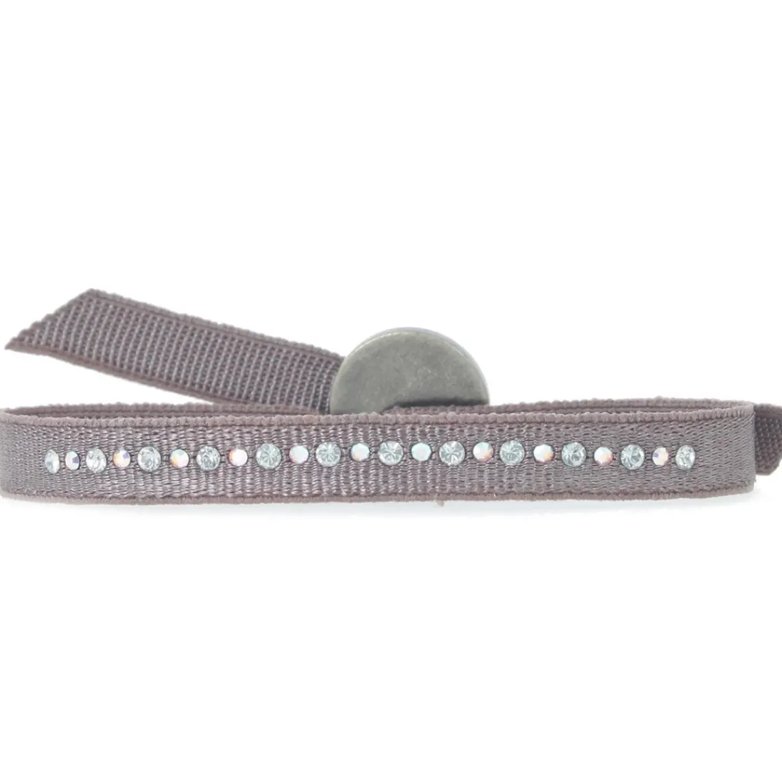 Les Interchangeables Bracelet A54645 - 1 Rang 6mm Marron glacé Femme | Femme Bracelet