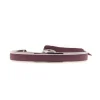 Les Interchangeables Bracelet A43210 - Jonc ruban 4mm Bordeaux Femme | Femme Bracelet