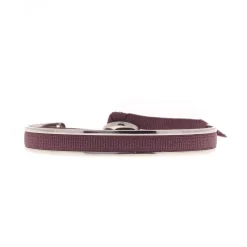 Les Interchangeables Bracelet A43210 - Jonc ruban 4mm Bordeaux Femme | Femme Bracelet