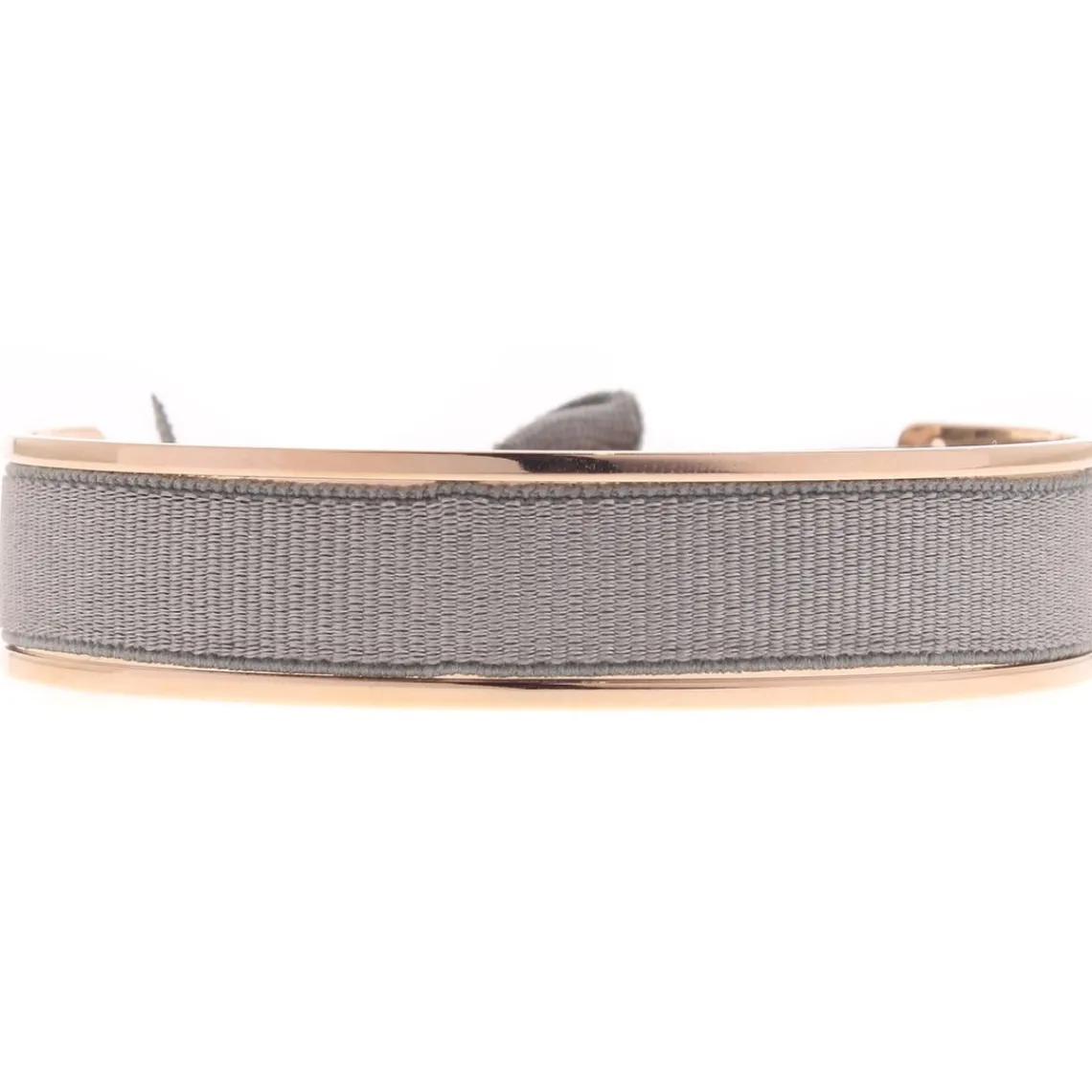 Les Interchangeables Bracelet A42826 - Jonc Ruban Interchangeables 9mm Marron Glace Clair Femme | Femme Bracelet