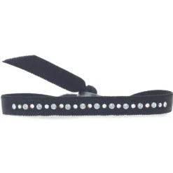 Les Interchangeables Bracelet A54412 - 1 Rang Noir Femme | Femme Bracelet
