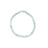 Les Interchangeables Bracelet A59809 - Perle Sertie Fleur Bleu Ciel Femme | Femme Bracelet