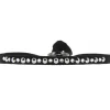 Les Interchangeables Bracelet A29010 - Bracelet Tissu Acier Noir Femme | Femme Bracelet