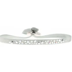 Les Interchangeables Bracelet A38303 - Bracelet Tissu Acier Gris Femme | Femme Bracelet