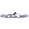 Les Interchangeables Bracelet A41175 - Bracelet Tissu Acier Turquoise Femme | Femme Bracelet