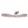 Les Interchangeables Bracelet A36957 - Bracelet Tissu Acier Gris Femme | Femme Bracelet