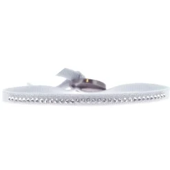 Les Interchangeables Bracelet A39544 - Bracelet Tissu Bleu Cristaux de haute qualité Femme | Femme Bracelet