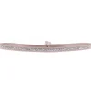 Les Interchangeables Bracelet A35894 - Bracelet Tissu Beige Cristaux de haute qualité Femme | Femme Bracelet