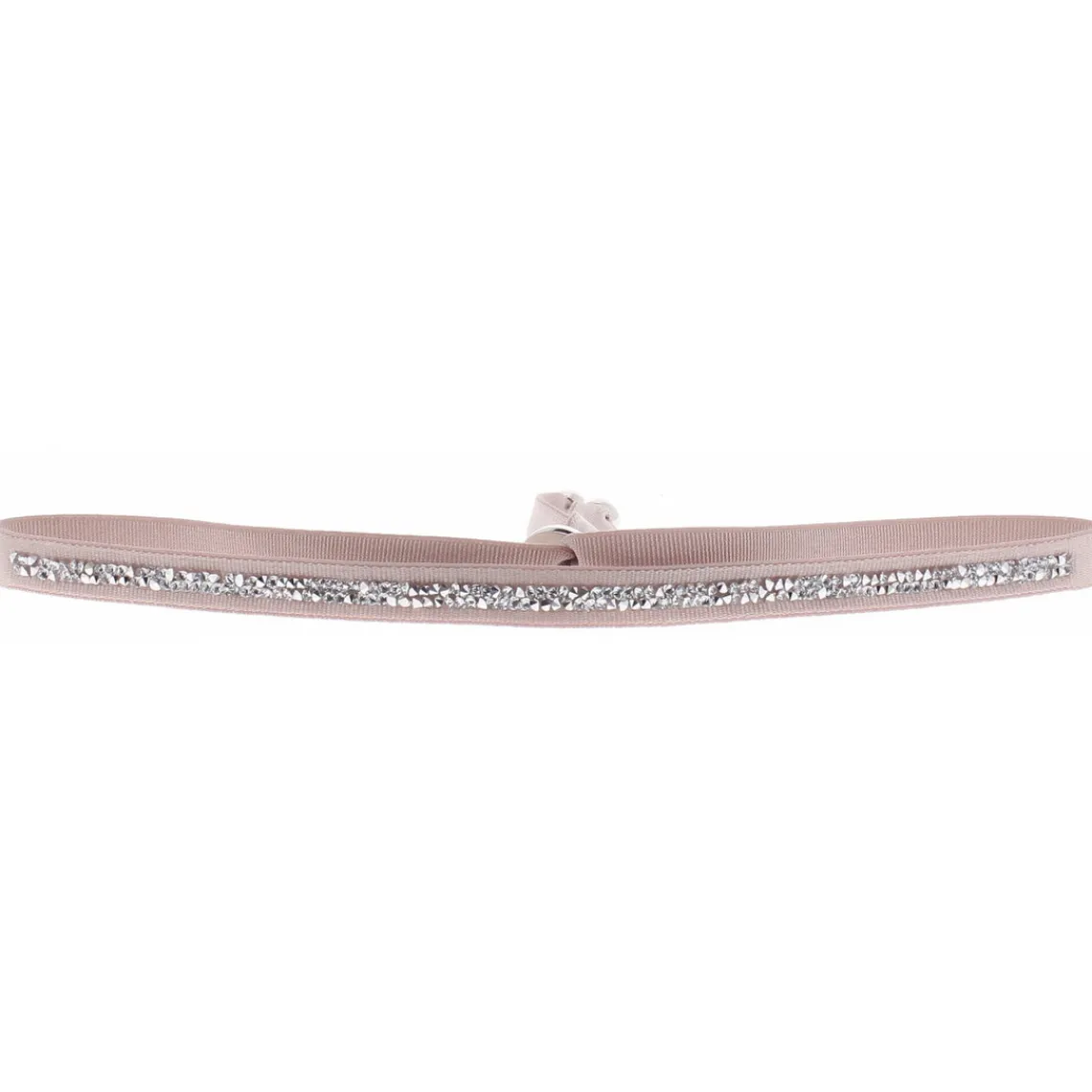 Les Interchangeables Bracelet A35894 - Bracelet Tissu Beige Cristaux de haute qualité Femme | Femme Bracelet