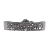 Les Interchangeables Bracelet A36482 - Bracelet Tissu Bleu Cristaux de haute qualité Femme | Femme Bracelet