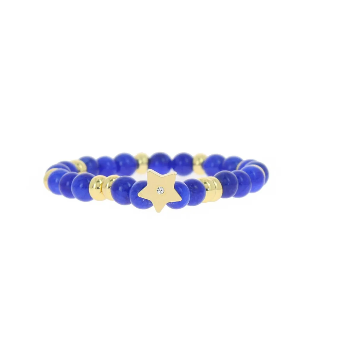 Les Interchangeables Bracelet A58787 - Perle Forme Etoile Bleu Femme | Femme Bracelet