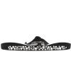 Les Interchangeables Bracelet A27799 - Bracelet Tissu Noir Cristaux de haute qualité Femme | Femme Bracelet