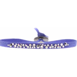 Les Interchangeables Bracelet A38216 - Bracelet Tissu Acier Bleu Femme | Femme Bracelet