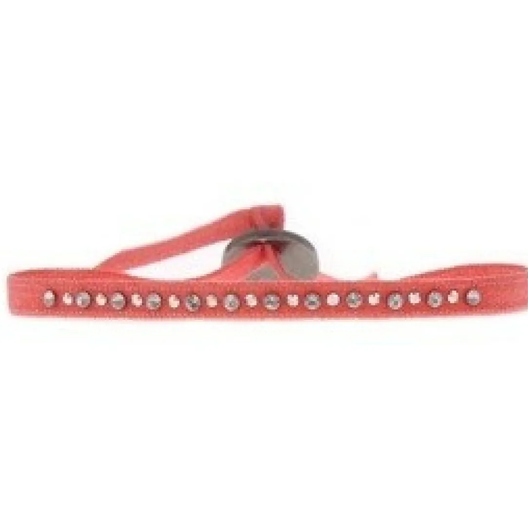 Les Interchangeables Bracelet A46044 - Corail Clair Cristal Femme | Femme Bracelet