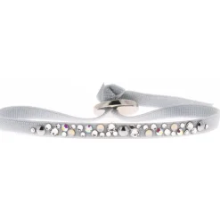 Les Interchangeables Bracelet A41173 - Bracelet Tissu Acier Bleu Femme | Femme Bracelet