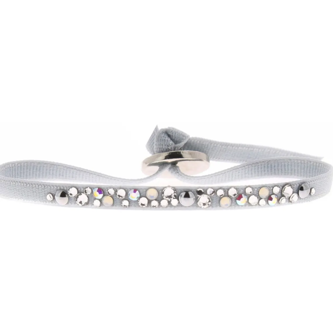 Les Interchangeables Bracelet A41173 - Bracelet Tissu Acier Bleu Femme | Femme Bracelet
