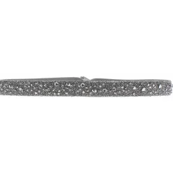 Les Interchangeables Bracelet A38384 - Bracelet Tissu Marron Cristaux de haute qualité Femme | Femme Bracelet