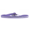 Les Interchangeables Bracelet A32886 - Bracelet Tissu Bleu Cristaux de haute qualité Femme | Femme Bracelet
