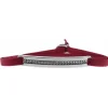 Les Interchangeables Bracelet A41184 - Bracelet Tissu Rouge Cristaux de haute qualité Femme | Femme Bracelet