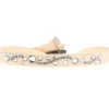 Les Interchangeables Bracelet A28128 - Bracelet Tissu Rose Cristaux de haute qualité Femme | Femme Bracelet
