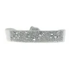 Les Interchangeables Bracelet A39437 - Bracelet Tissu Bleu Cristaux de haute qualité Femme | Femme Bracelet